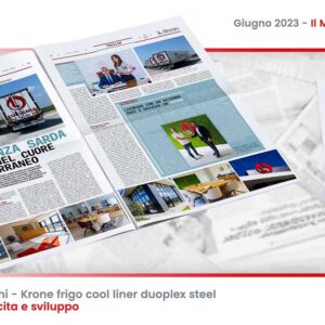 Nuovi semirimorchi – frigo Krone cool liner duoplex steel: una storia di crescita e sviluppo