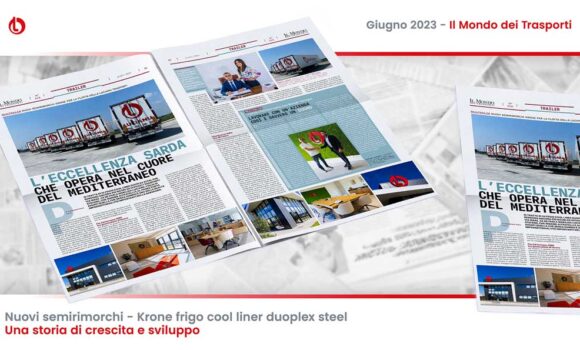 Nuovi semirimorchi – frigo Krone cool liner duoplex steel: una storia di crescita e sviluppo