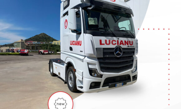 Nella flotta Lucianu arrivano i new truck 510 – Mercedes Benz