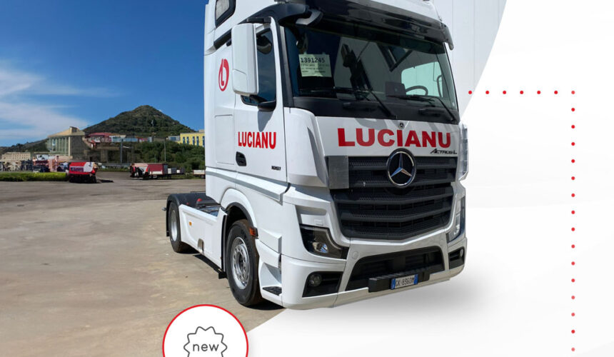 Nella flotta Lucianu arrivano i new truck 510 – Mercedes Benz